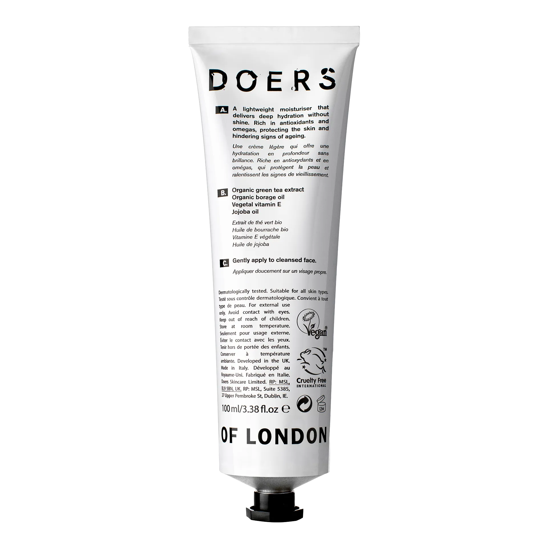 Doers of London Hydrating Face Cream 