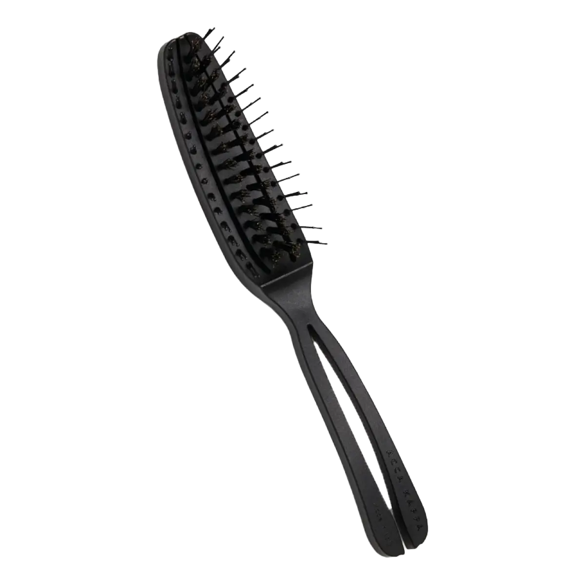 Acca Kappa Airy No. 3- 100 % Boar Bristles Bi-Level Soft Nylon Pins