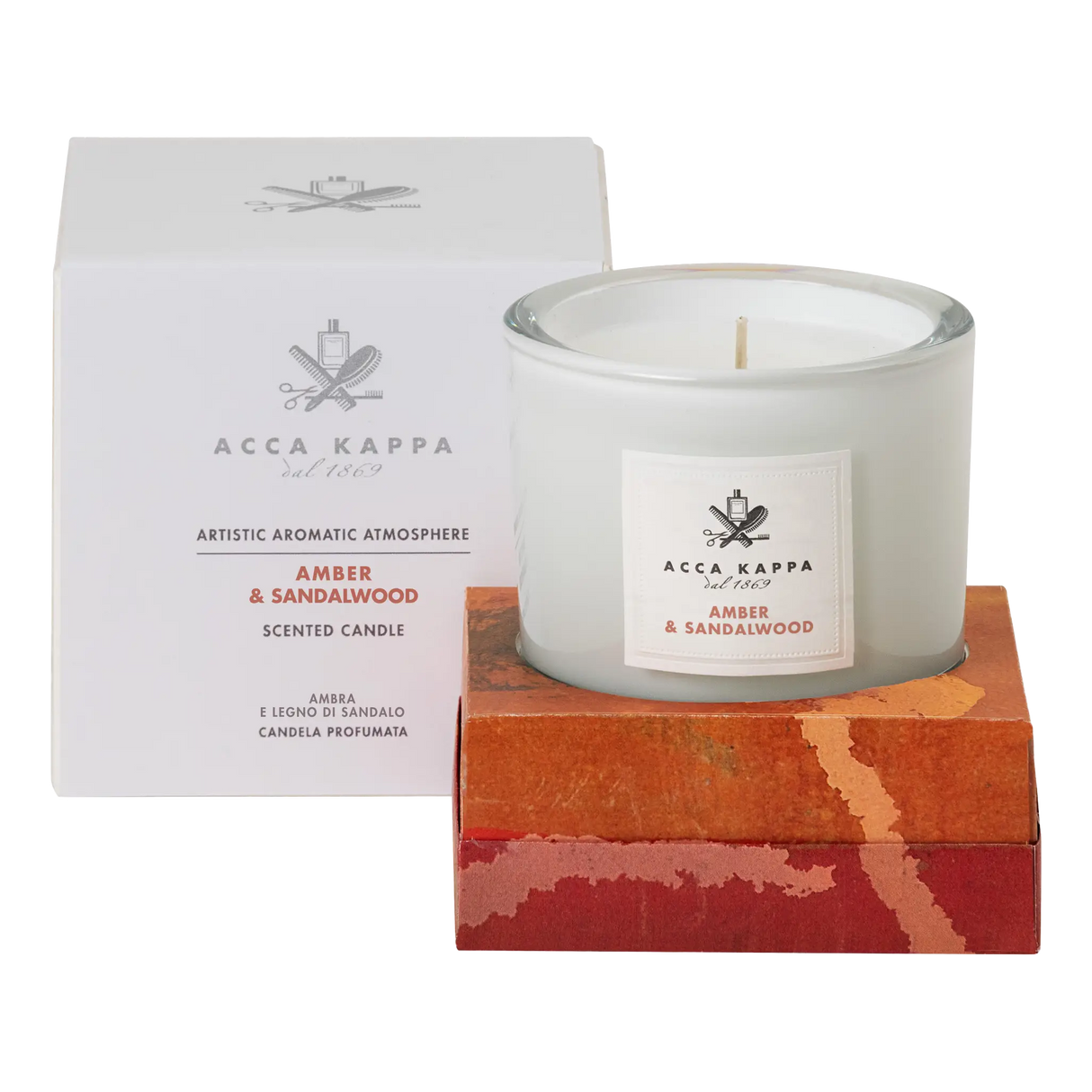 Acca Kappa Amber & Sandalwood duftlys