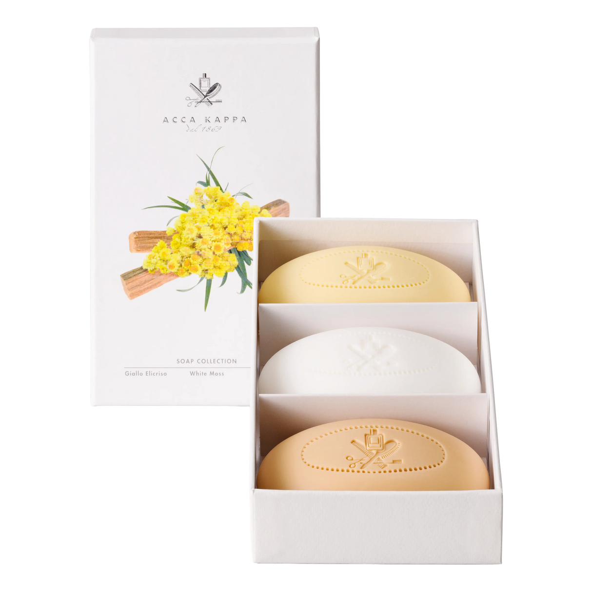 Acca Kappa Soap Collection - gavesett