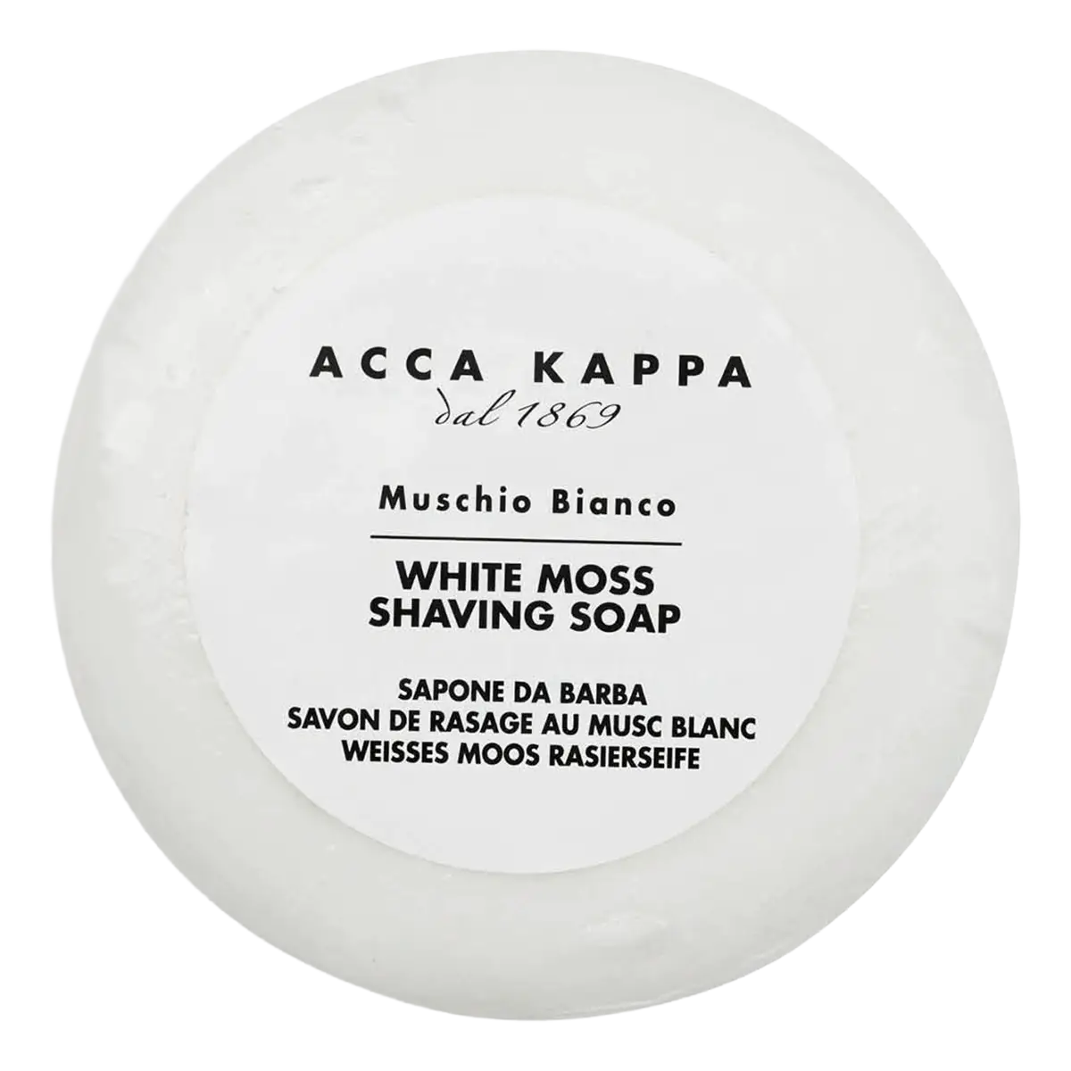 Acca Kappa White Moss barbersåpe refill