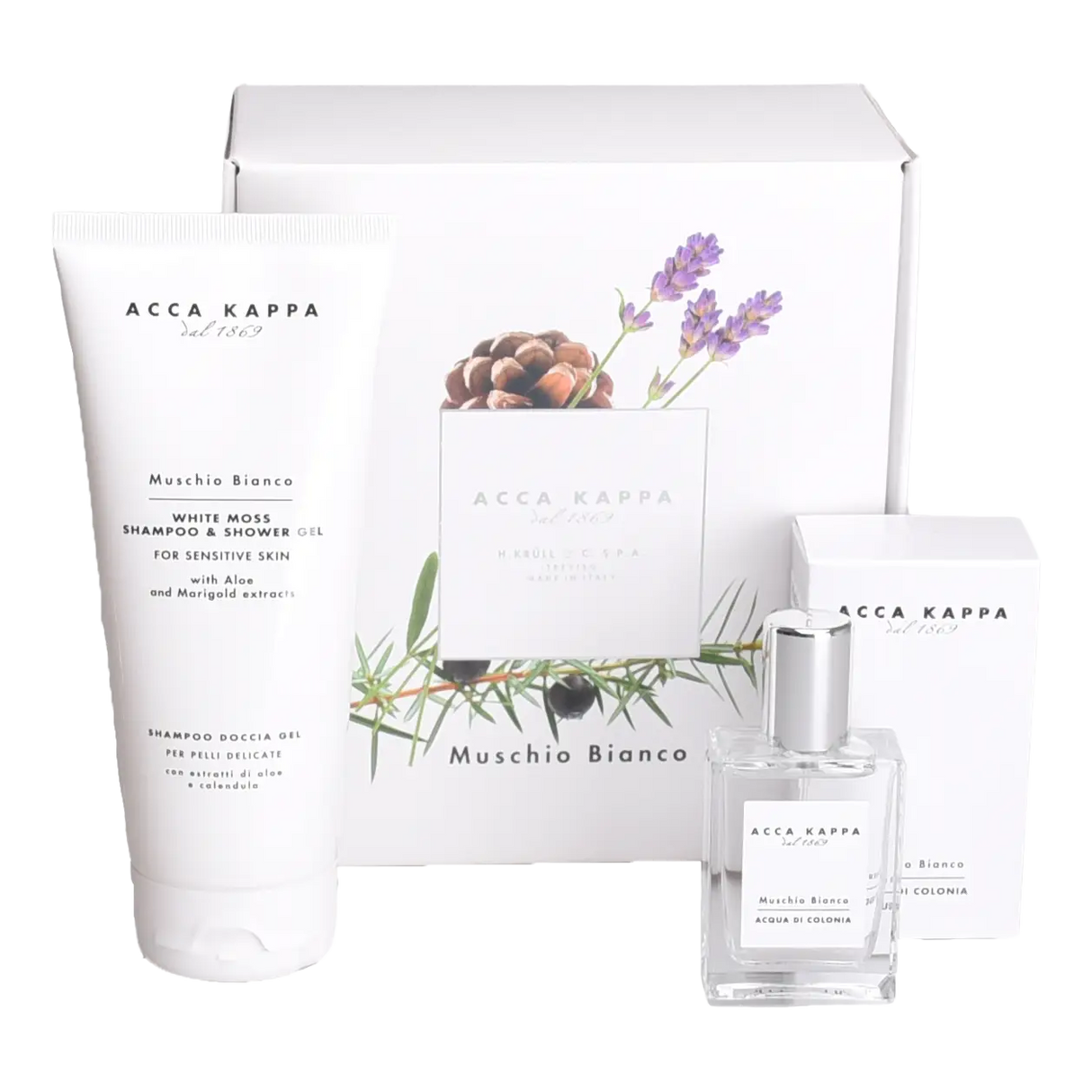 Acca Kappa White Moss gavesett