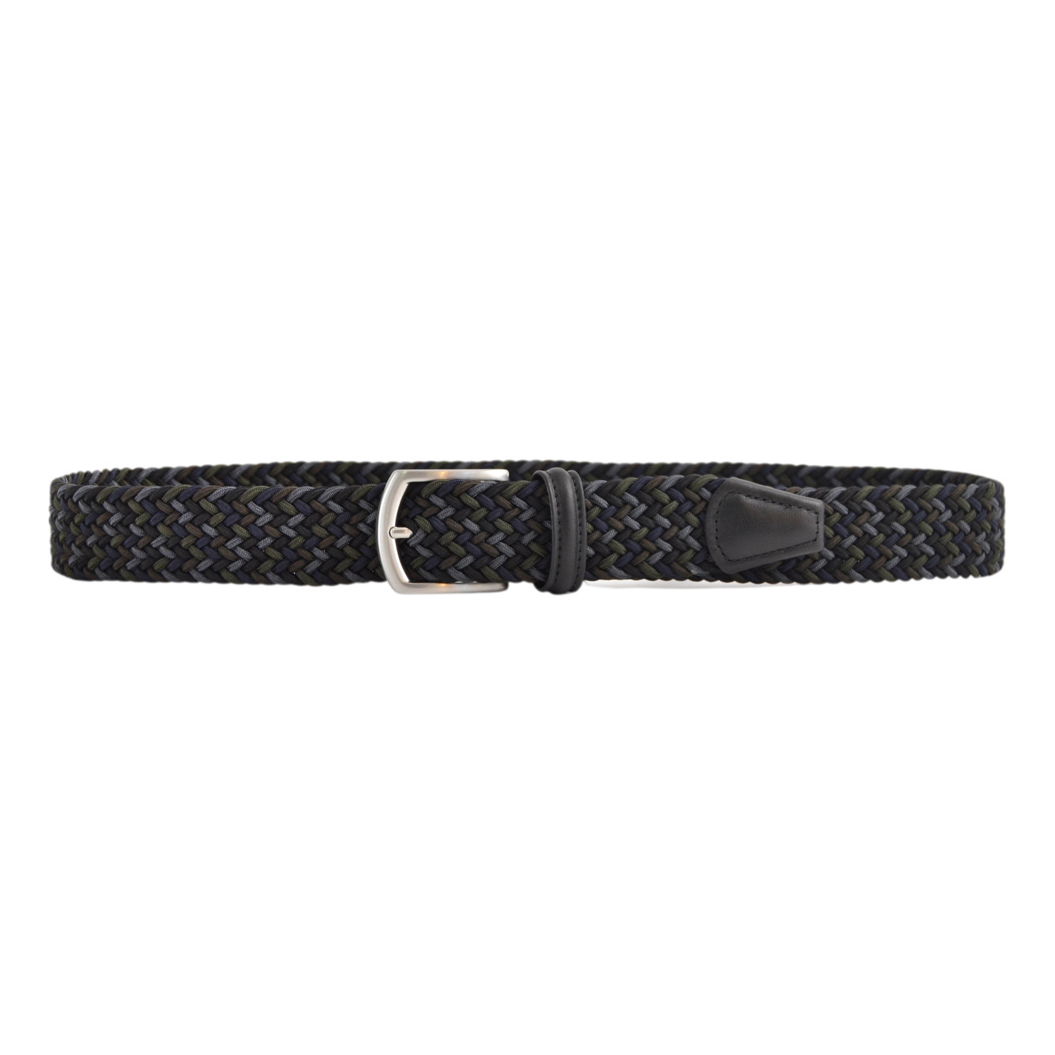 Anderson's Classic Elastic Woven belte - Multi S (80cm)