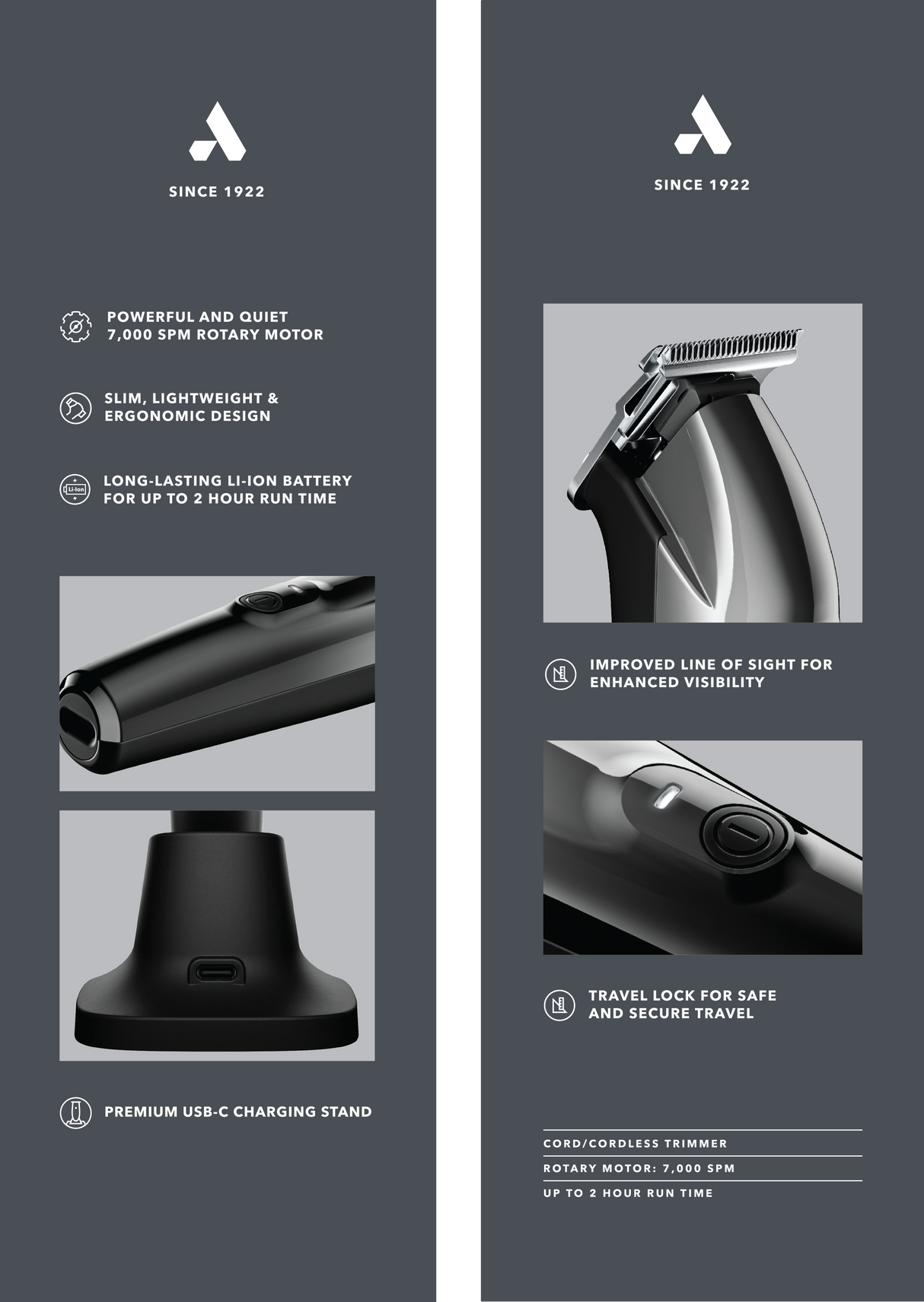 Andis D-9 SlimLine Pro II trimmer