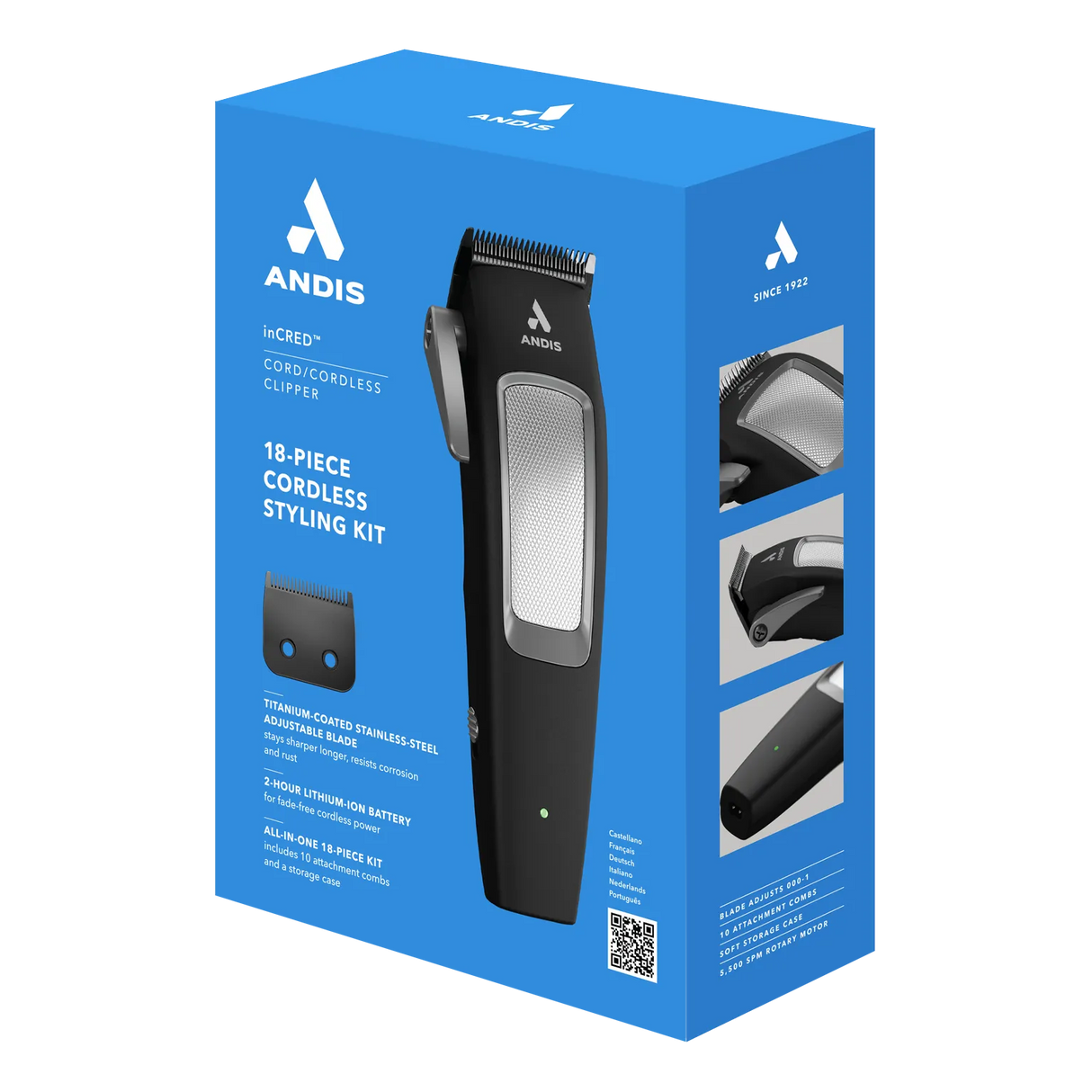 Andis inCRED hårklipper