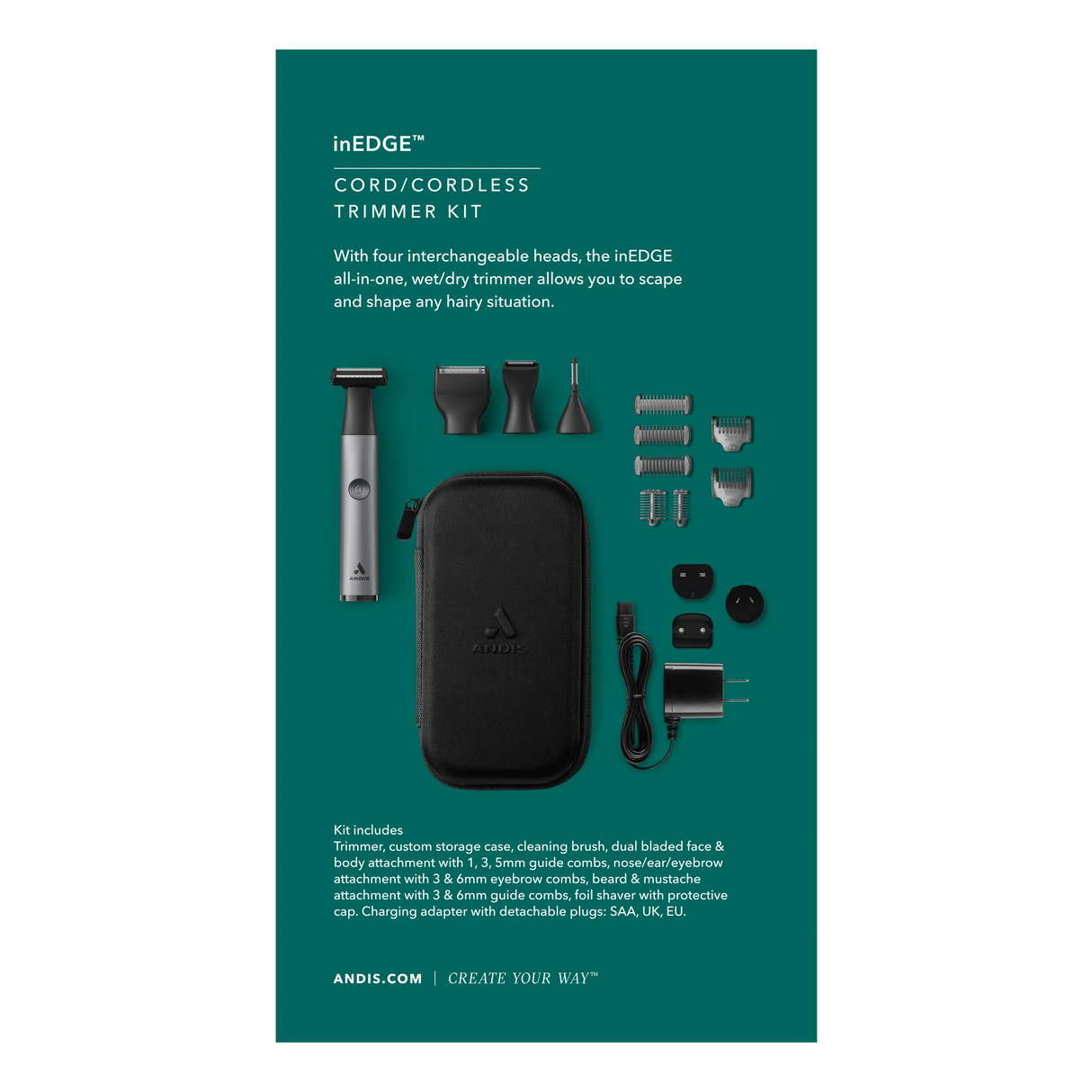 Andis inEDGE trimmer