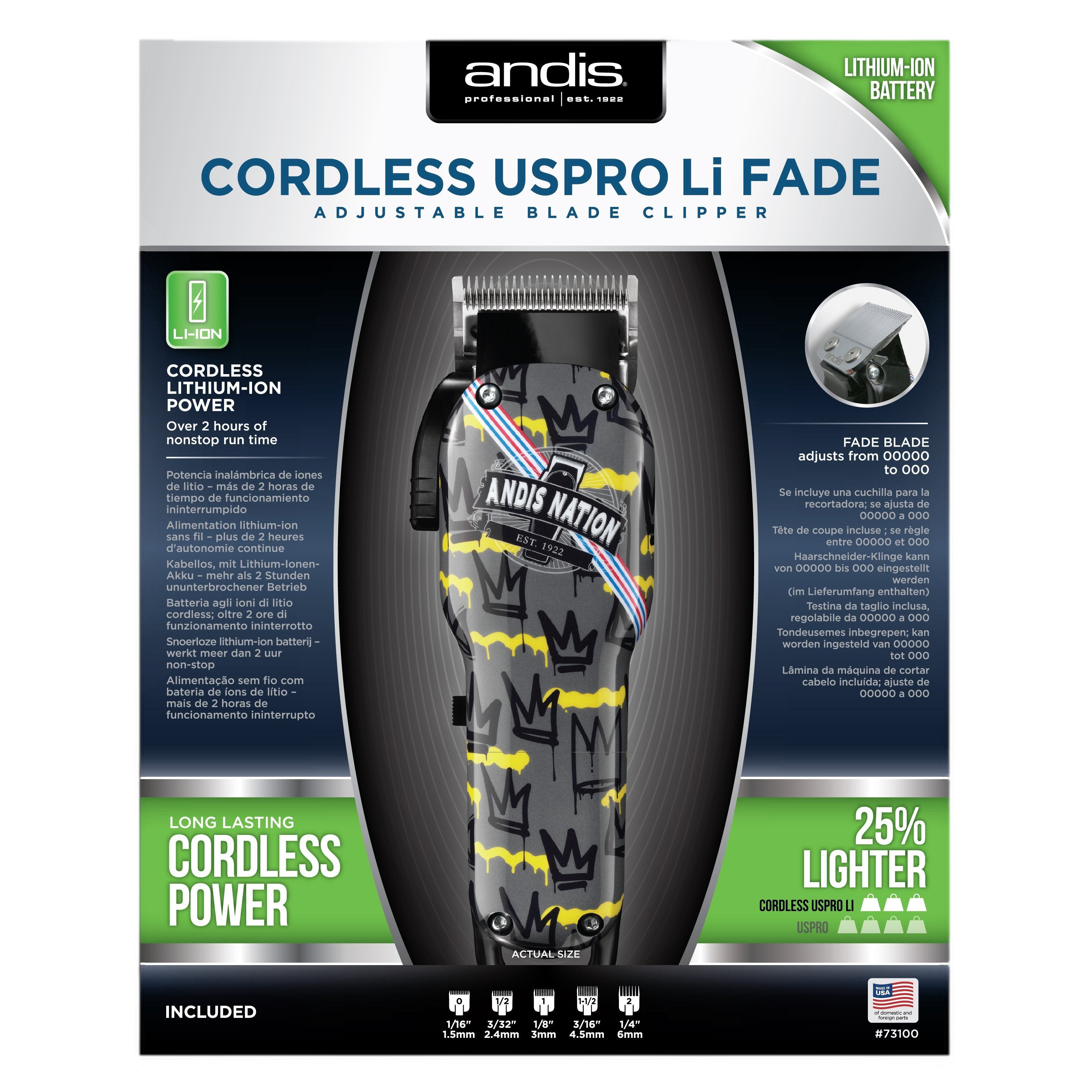 Andis usPro Li Cordless Fade