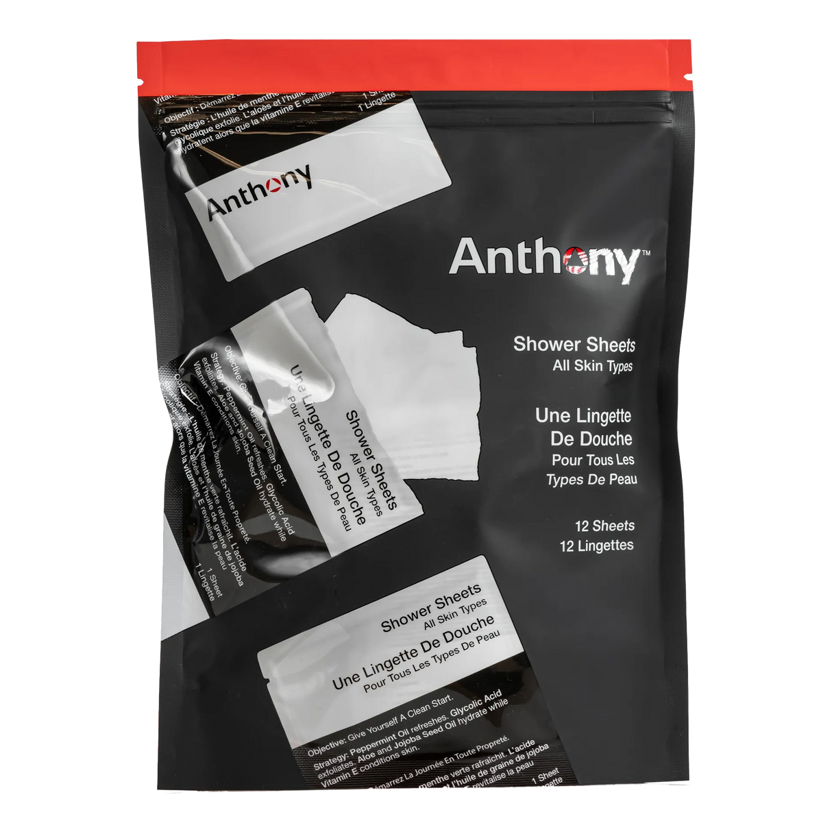 Anthony Shower Sheets 12 stk.