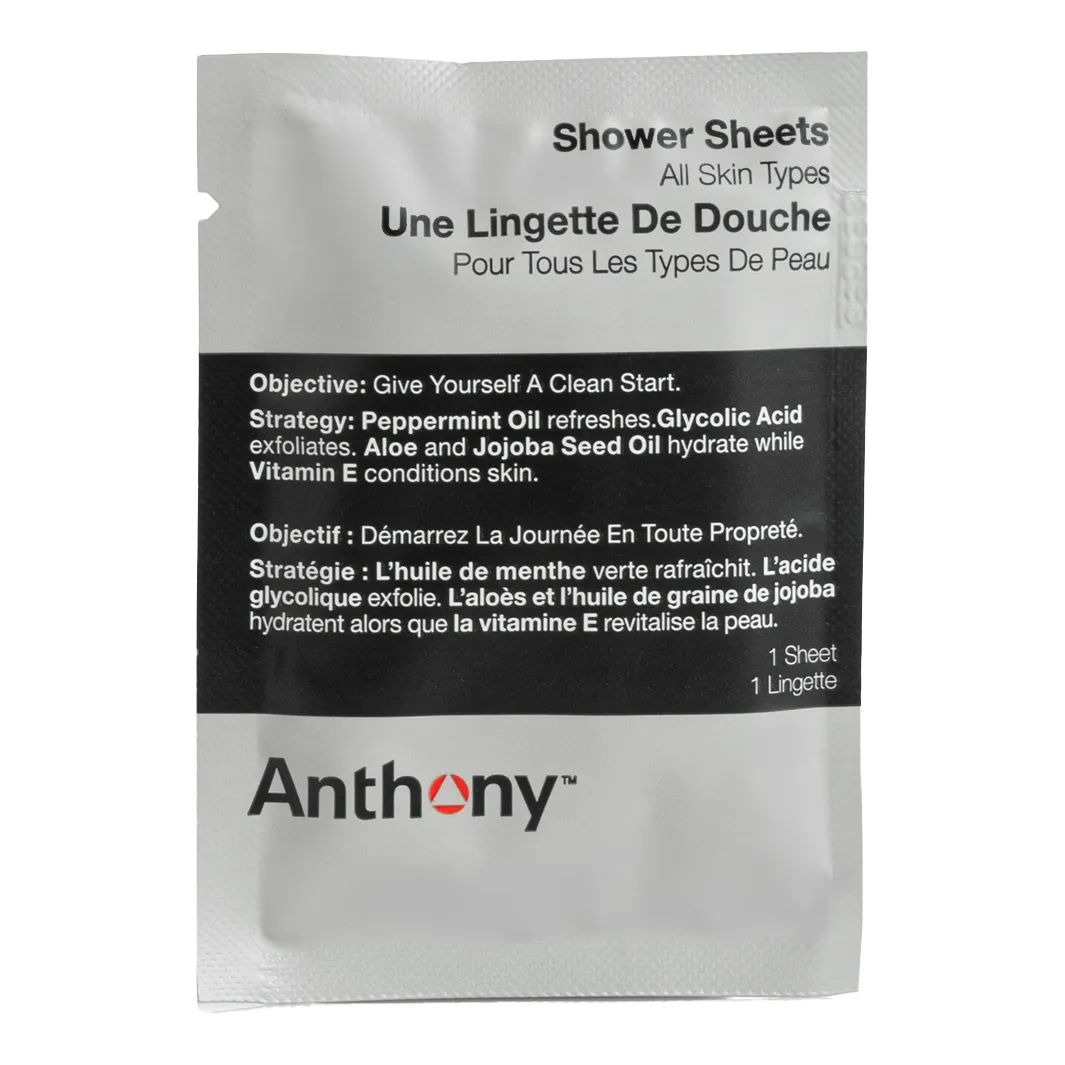 Anthony Shower Sheets 12 stk.