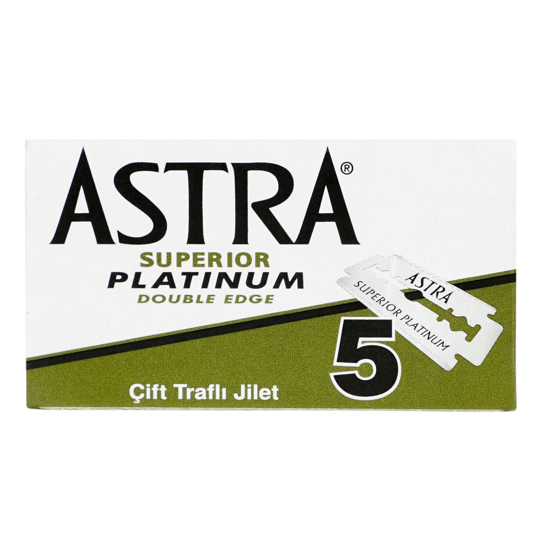 Astra Superior Platinum barberblader 5-pakning