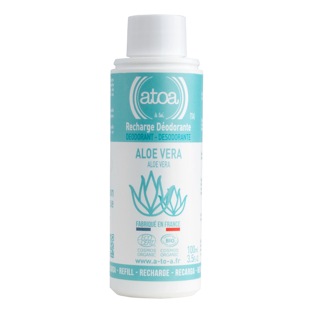 Atoa Roll-on Deodorant - Refill Aloe Vera