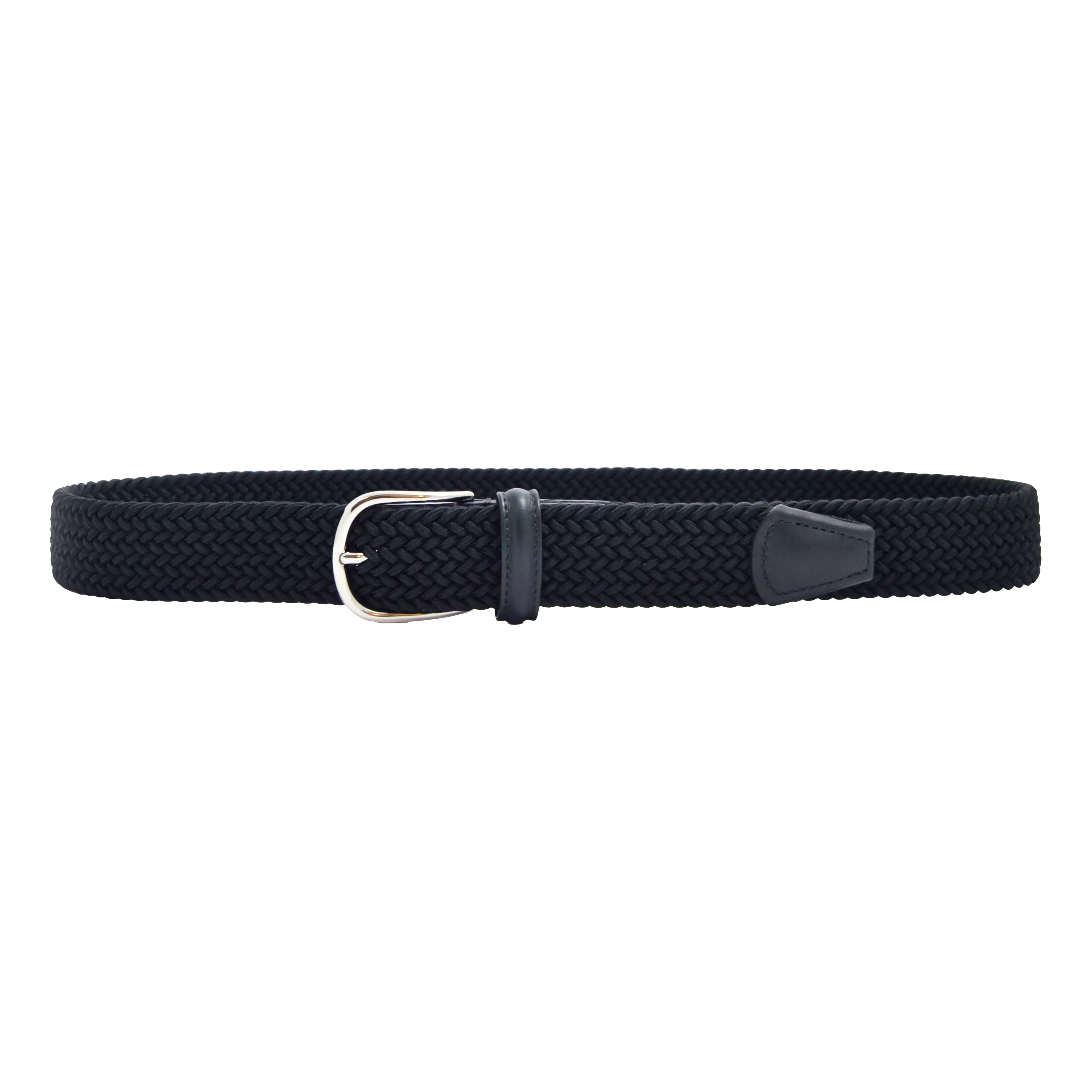Anderson's Classic Elastic Woven belte - Navy 
