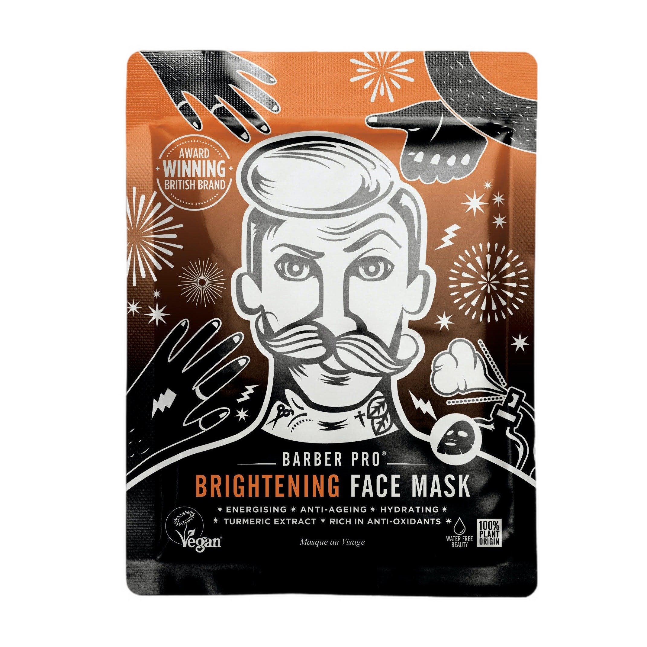 Barber Pro Brightening Face Mask ansiktsmaske