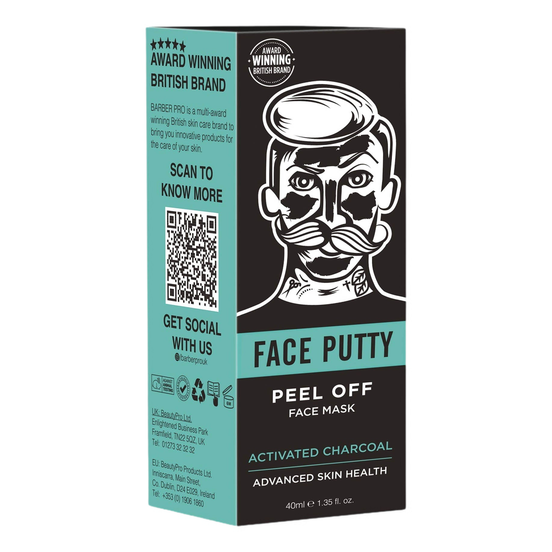 Barber Pro Face Putty Tube