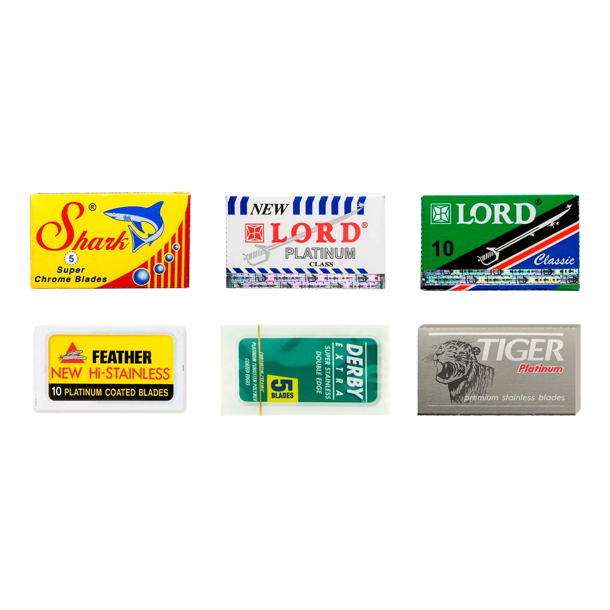 Barberbladpakke - Tradisjonelle barberblader