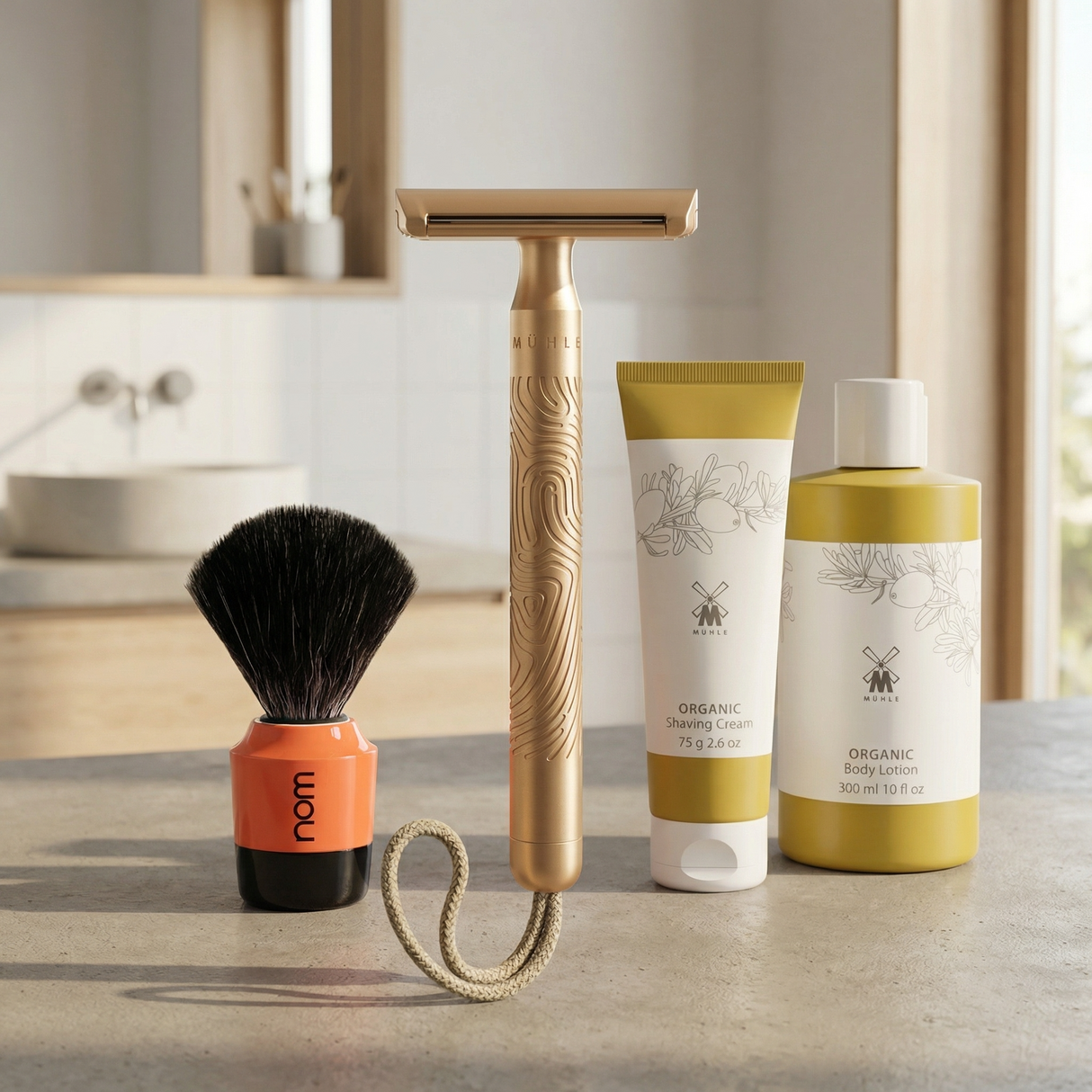 Barbersett for henne - Med barberkost
