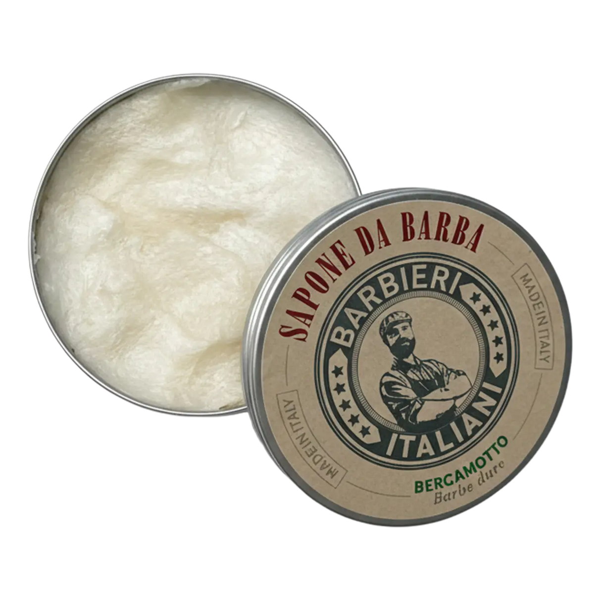 Barbieri Italiani barbersåpe i skål - Bergamotto