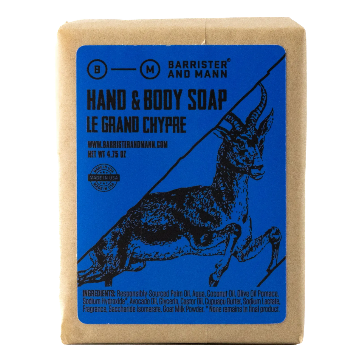 Barrister and Mann hånd- og kroppssåpe Le Grand Chypre