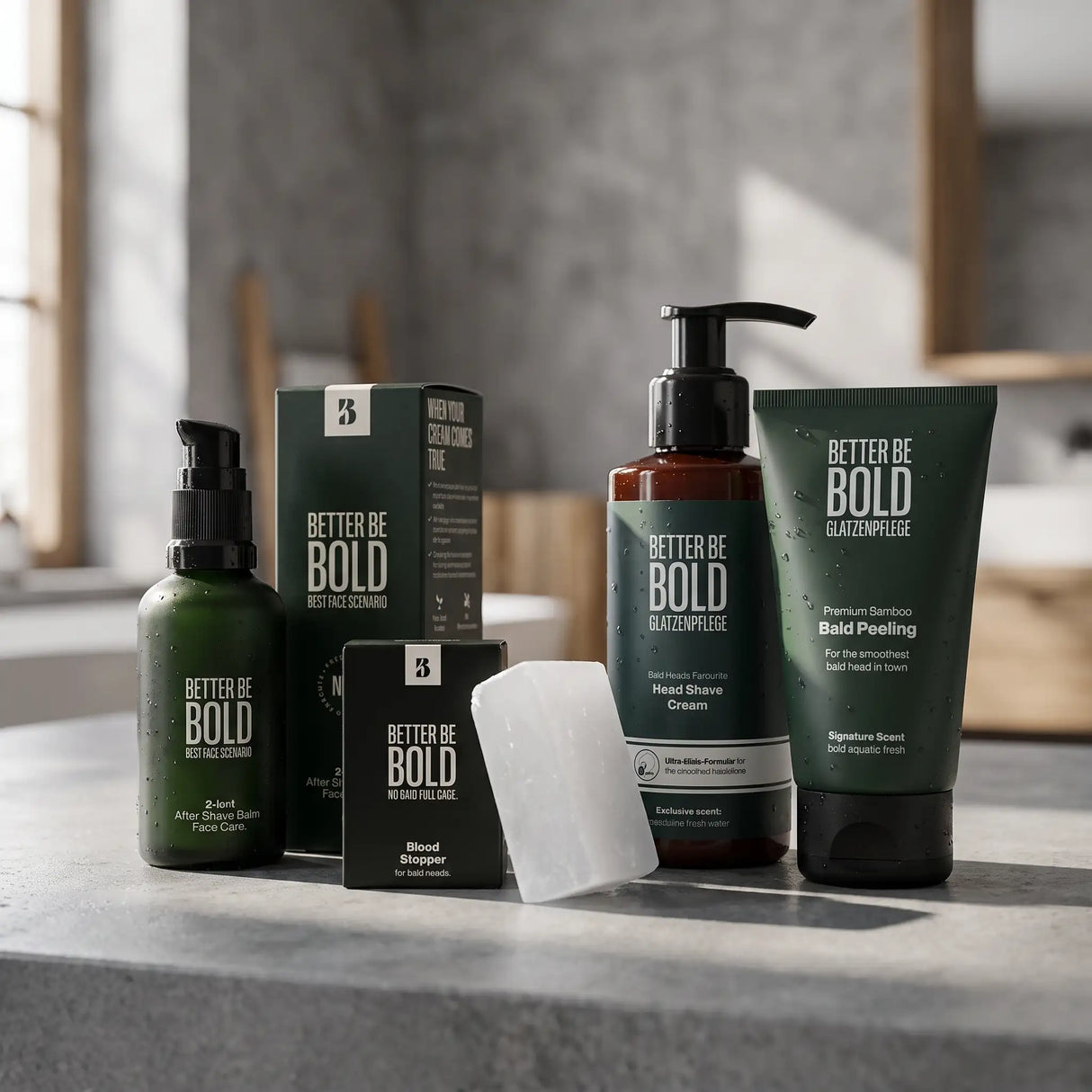 Better Be Bold - Barberingspakke for den skalla