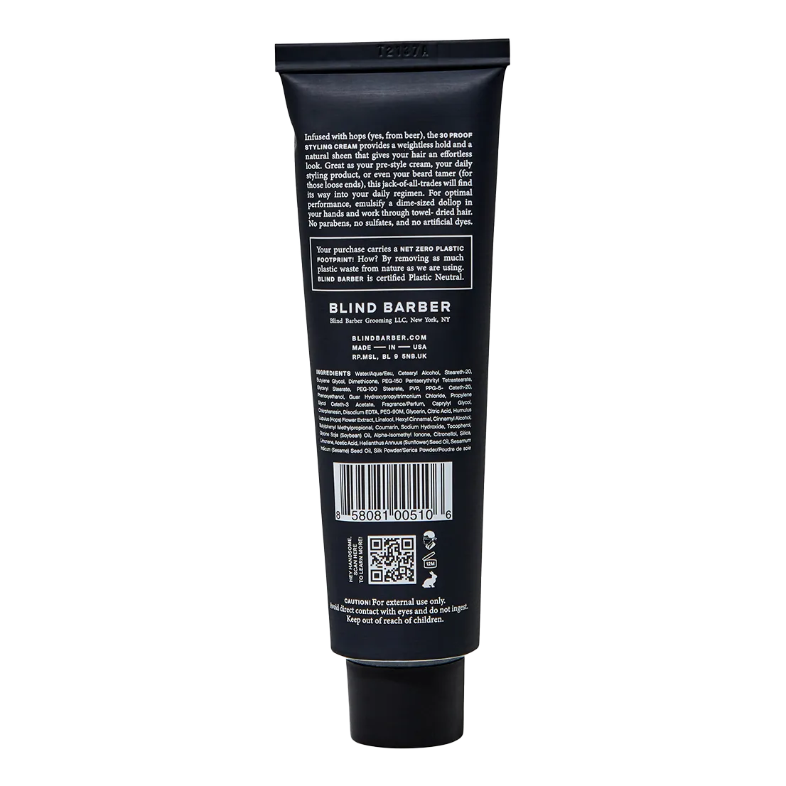 Blind Barber 30 Proof Styling Cream