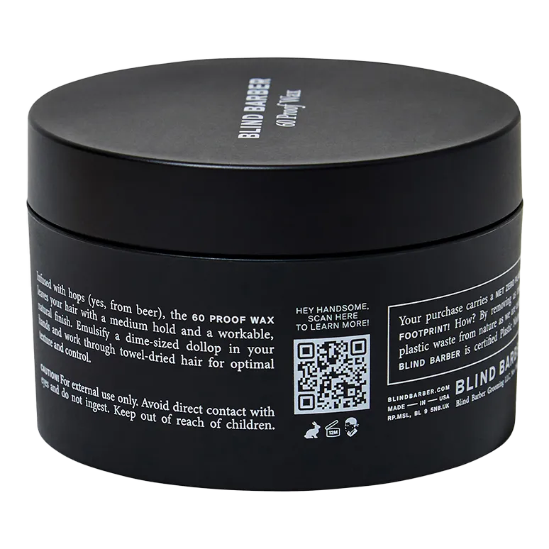 Blind Barber 60 Proof hårvoks