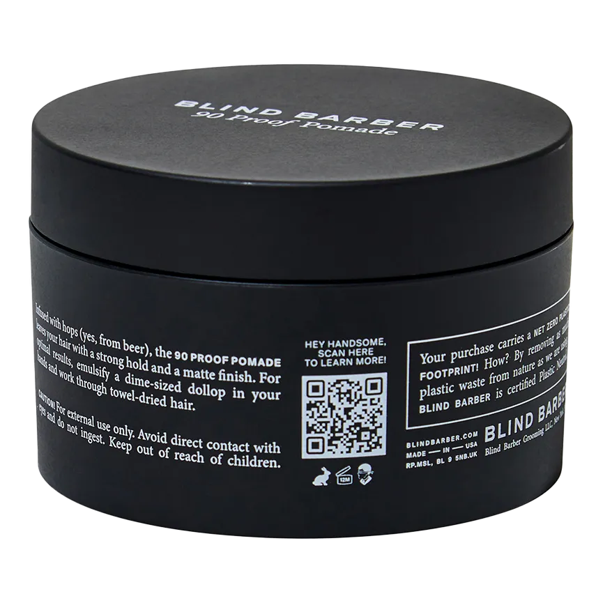Blind Barber 90 Proof Matt pomade
