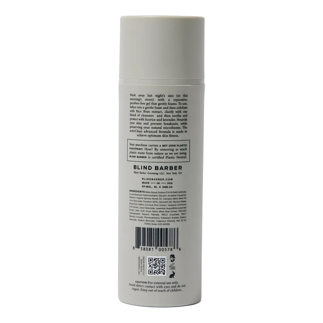 Blind Barber Activclean Rice Bran Cleanser