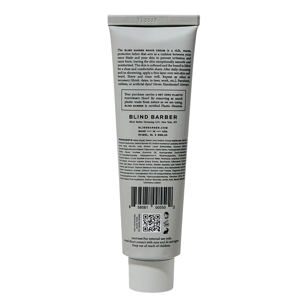 Blind Barber Watermint Gin barberkrem