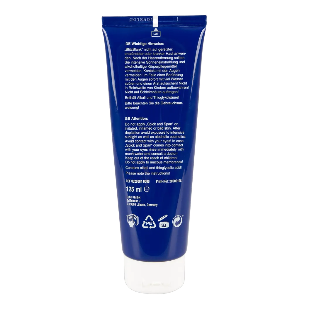 BlitzBlank hårfjerningskrem