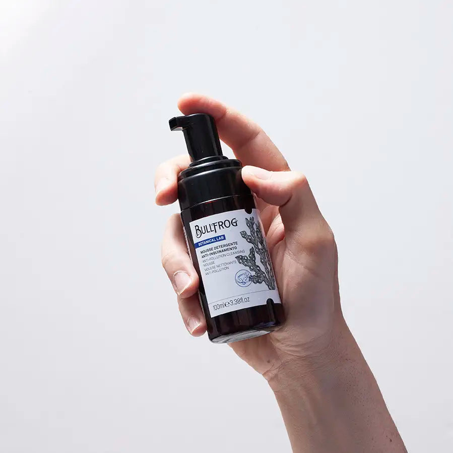 Bullfrog Anti-pollution cleansing mousse skjegg- og ansiktsvask