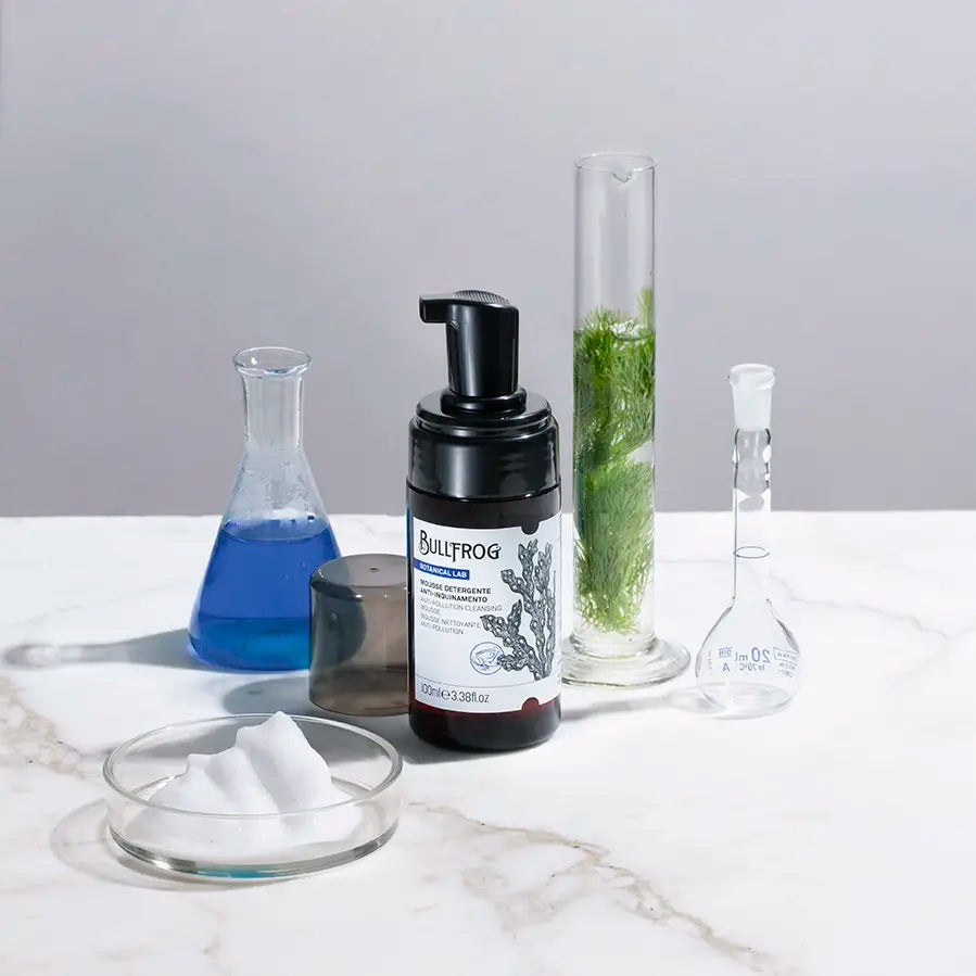Bullfrog Anti-pollution cleansing mousse skjegg- og ansiktsvask
