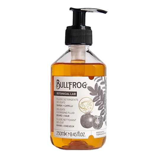 Bullfrog Delicate Cleansing Fluid skjeggsjampo 250ml