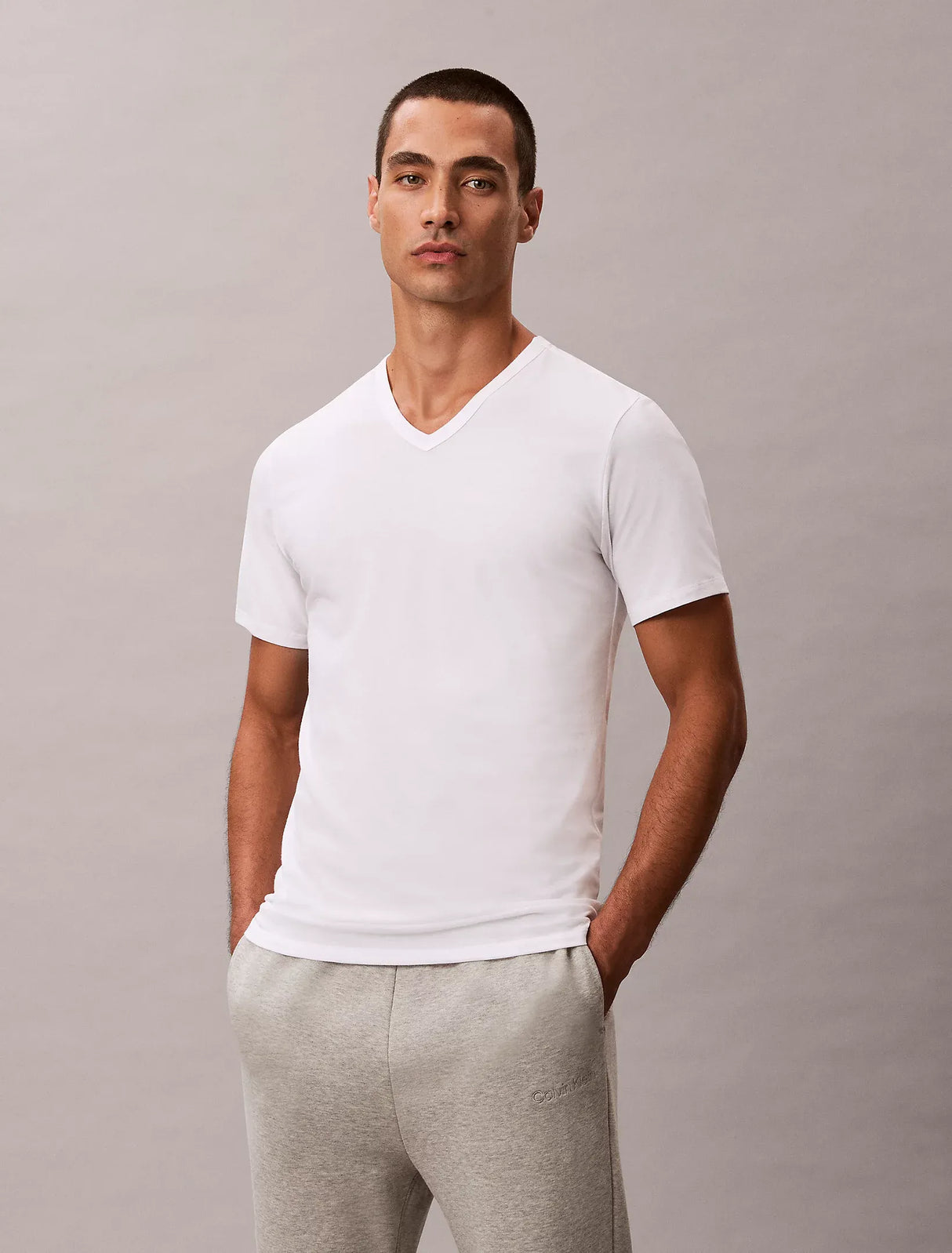 Calvin Klein V-neck t-skjorte 3-pakning
