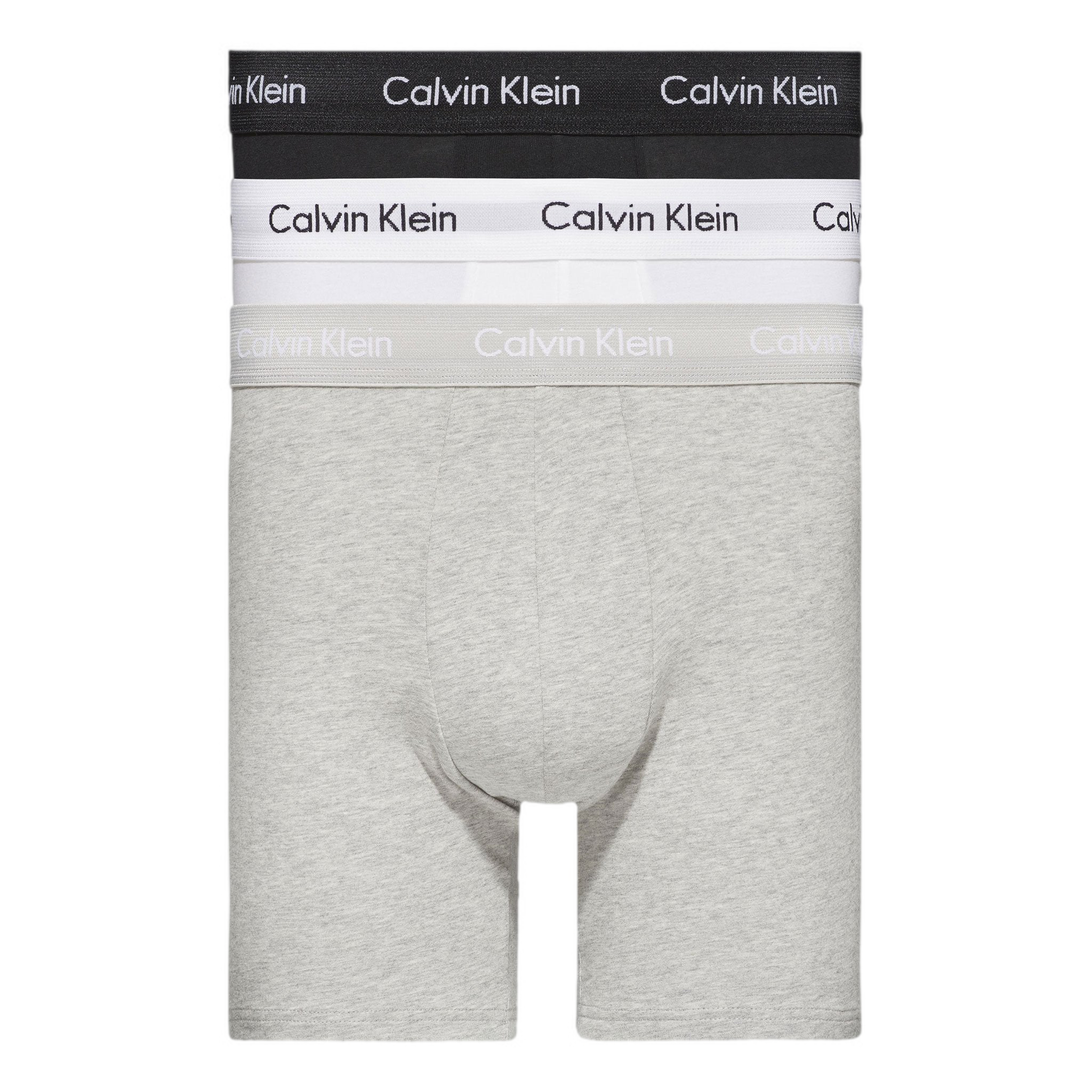 Calvin Klein boxershorts 3-pakning Sort/grå/hvit S