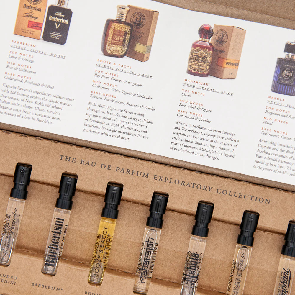 Captain Fawcett Eau De Parfum Exploratory Collection - duftprøver