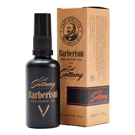 Captain Fawcett's Barberism Pre-Shave Oil barberolje