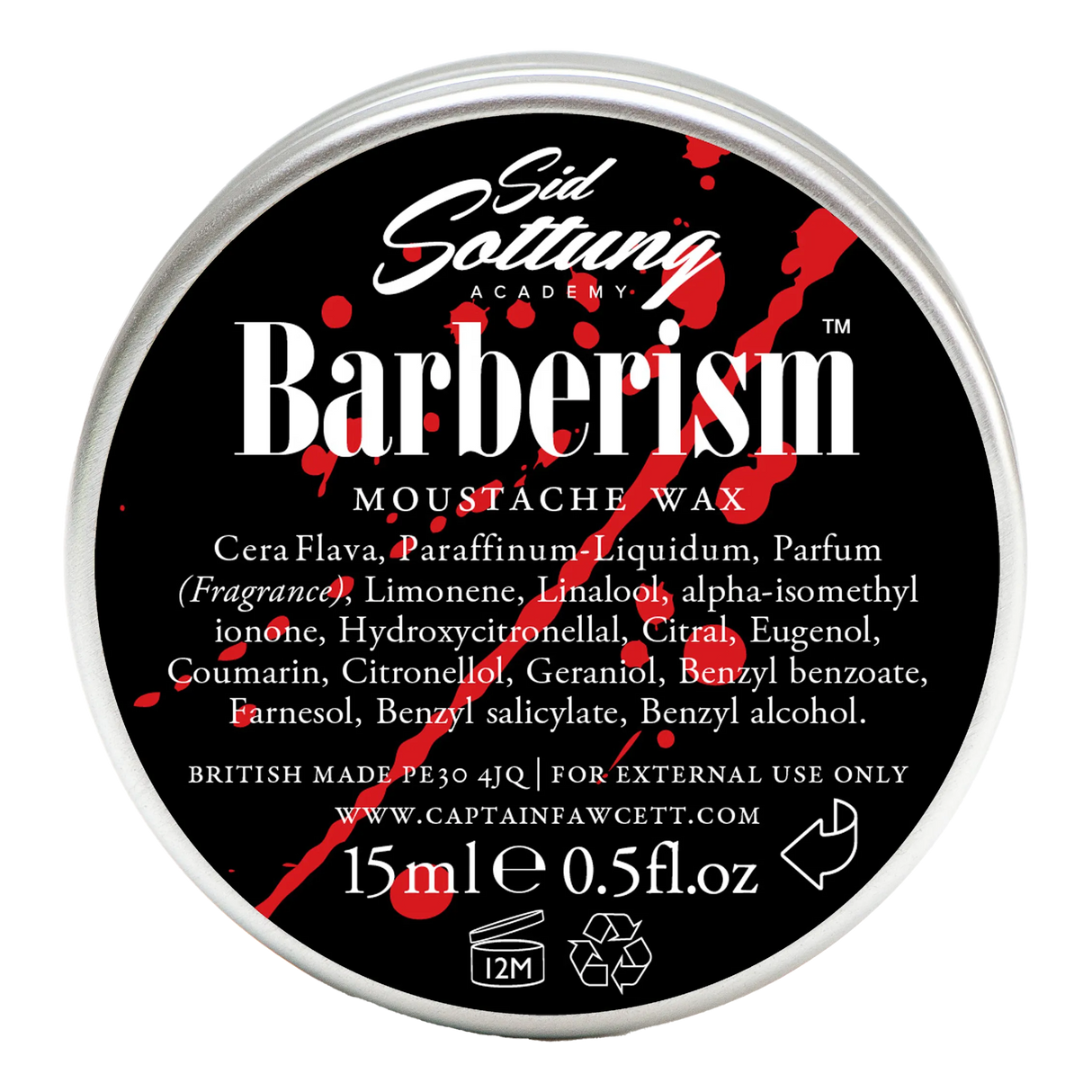 Captain Fawcett's Barberism bartevoks