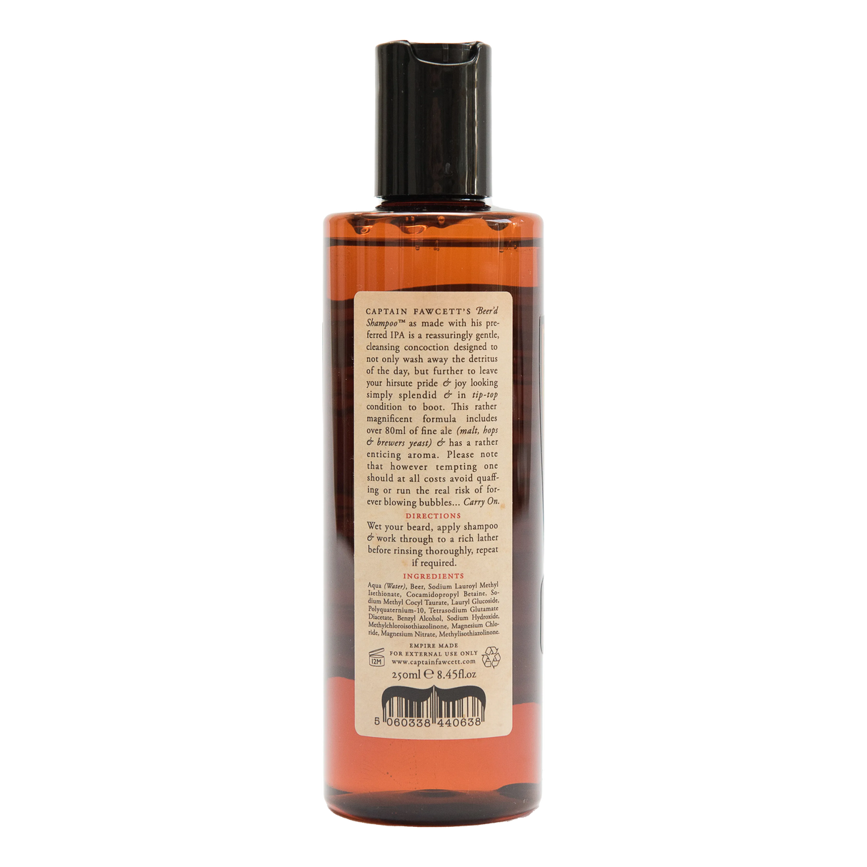 Captain Fawcett's Beer'd Shampoo skjeggsjampo