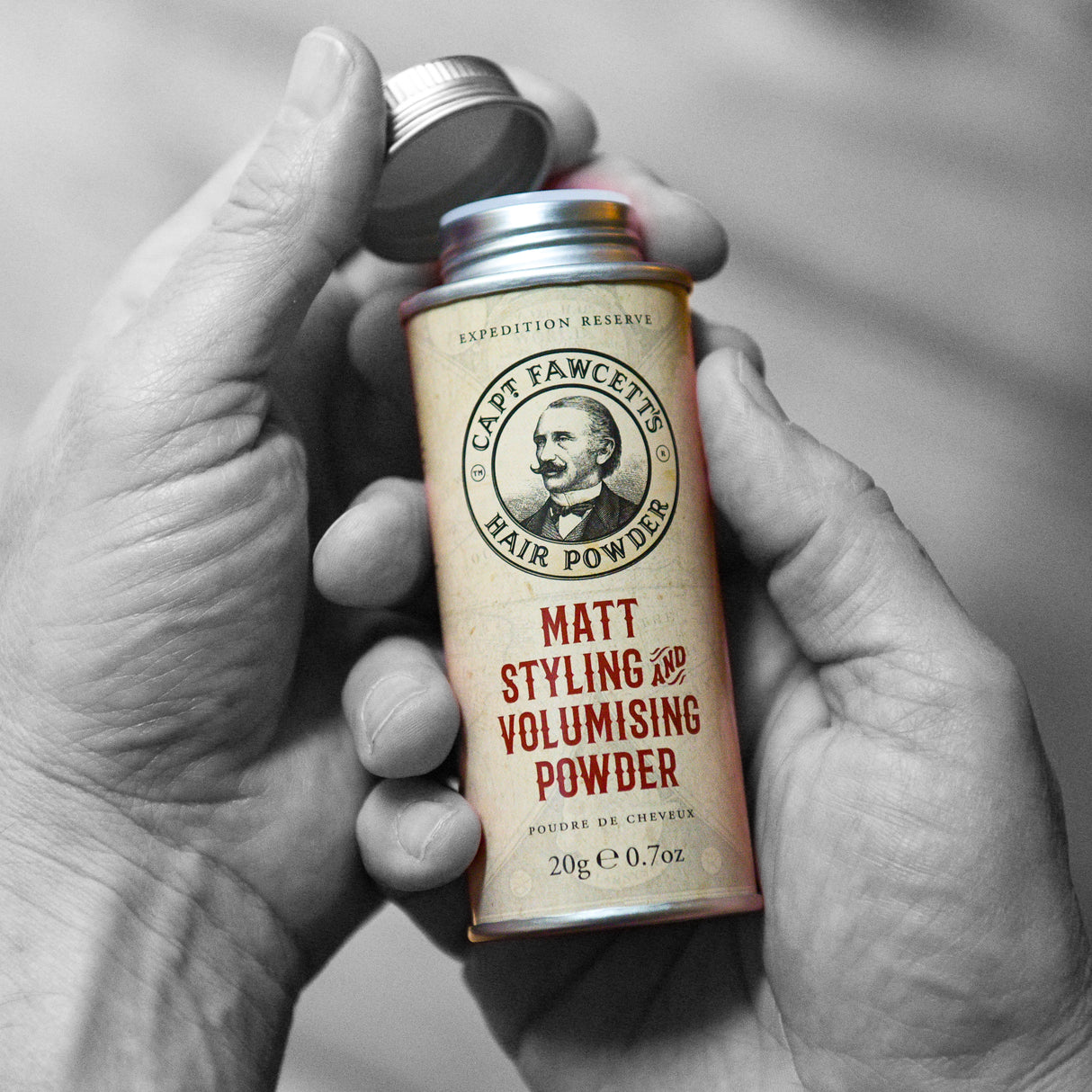 Captain Fawcett's Expedition Reserve Matt Styling & Volumizer Powder