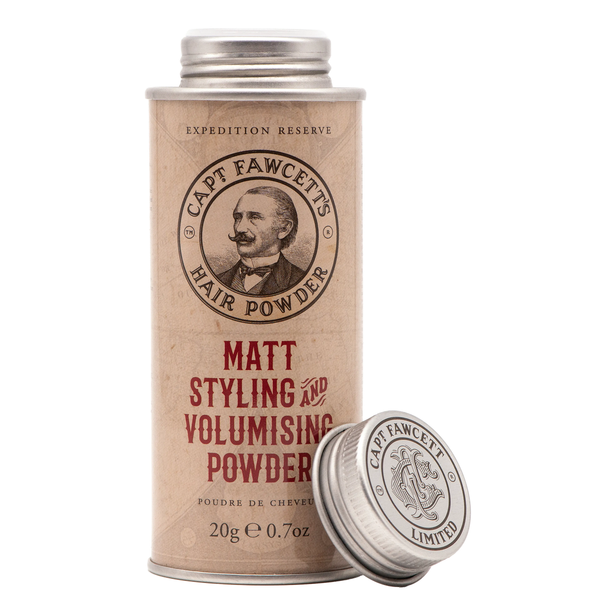 Captain Fawcett's Expedition Reserve Matt Styling & Volumizer Powder
