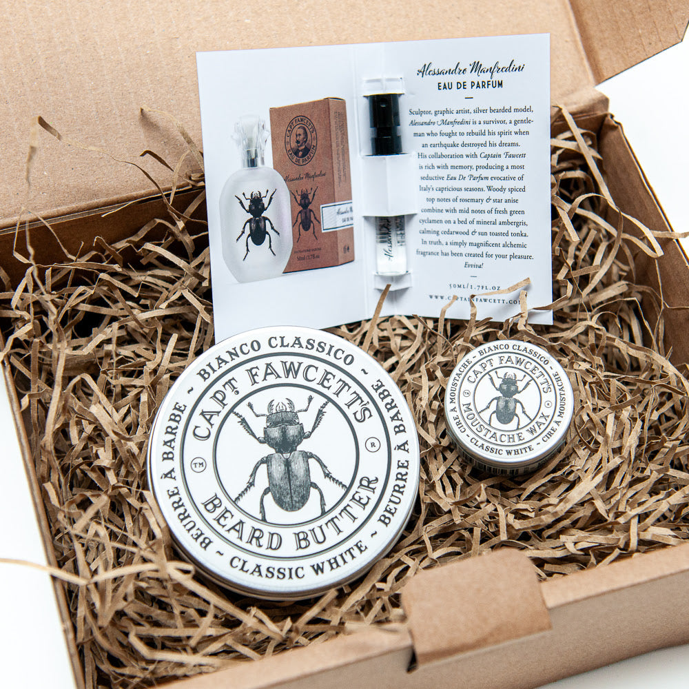 Captain Fawcett's Limited Edition Bianco Classico Gift Set