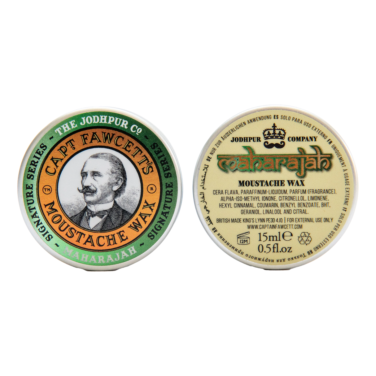 Captain Fawcett's Maharajah bartevoks