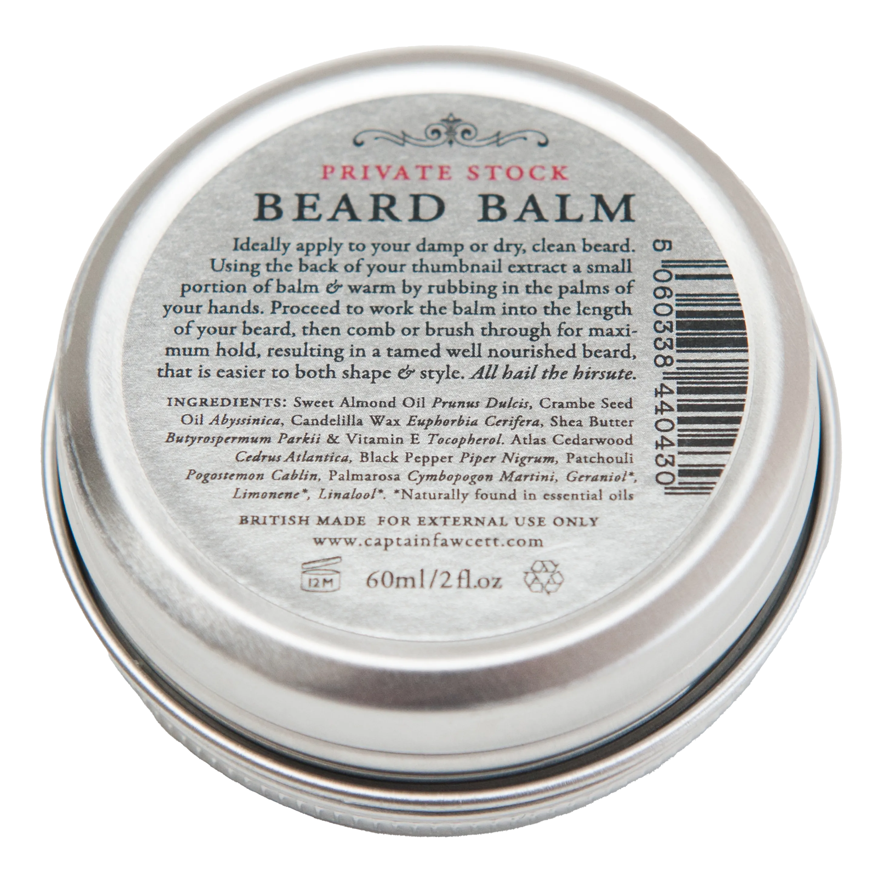 Captain Fawcett's Private Stock Beard Balm