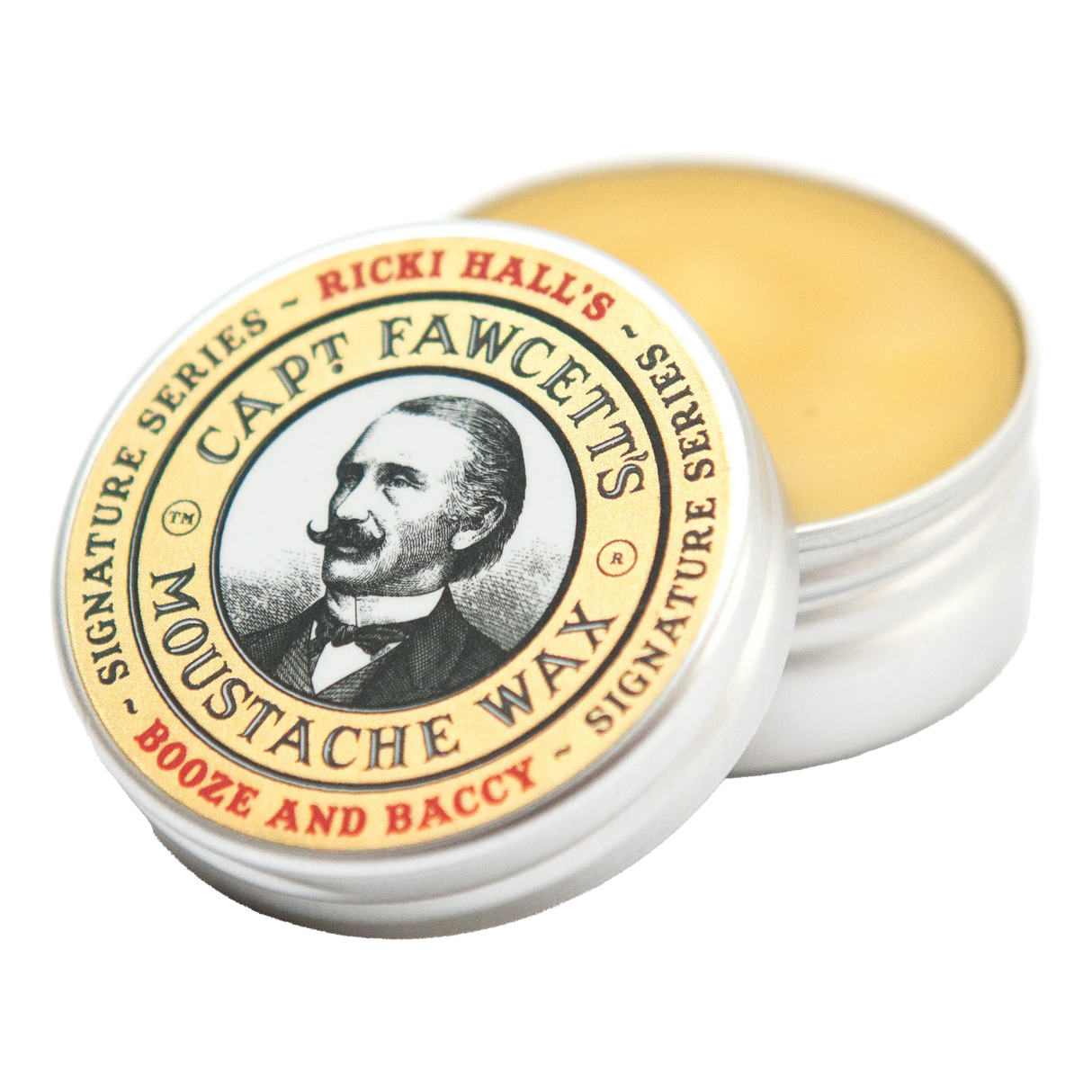 Captain Fawcett's Ricki Hall Booze & Baccy bartevoks / mustasjevoks