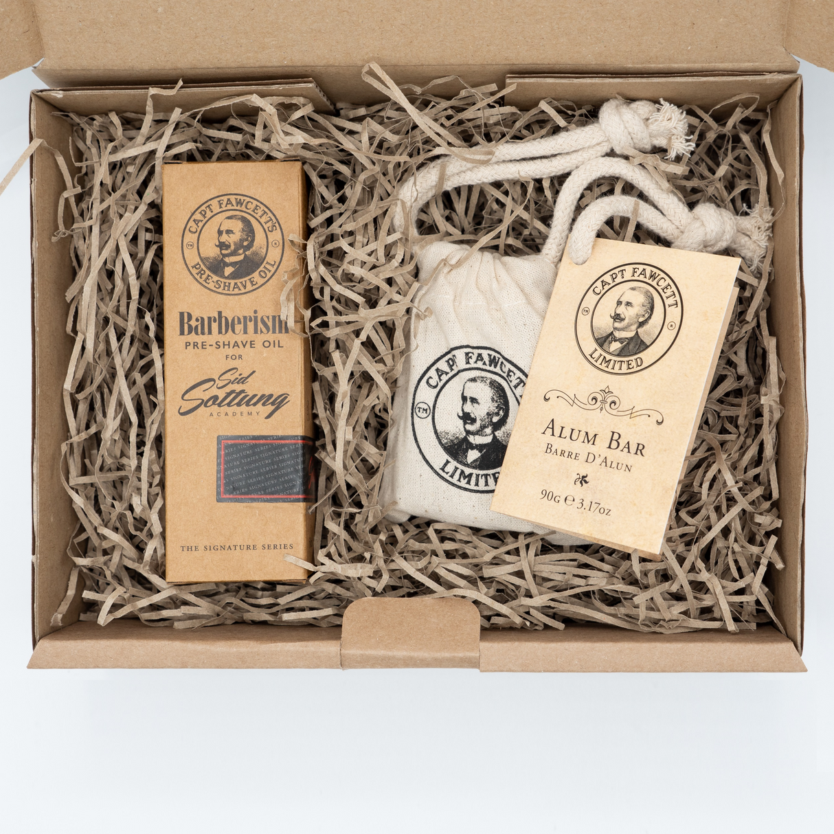 Captain Fawcett's Shaving gavesett