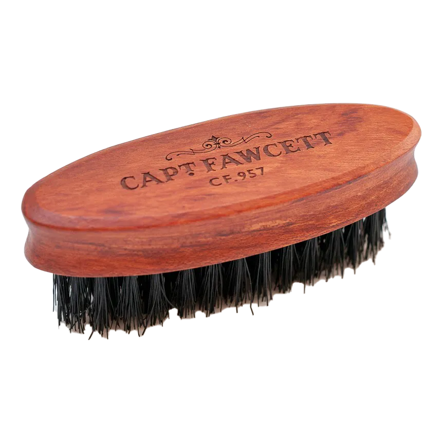 Captain Fawcett's bartebørste med eikeskaft
