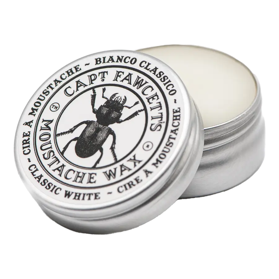 Captain Fawcett's bartevoks / mustasjevoks - Bianco Classico