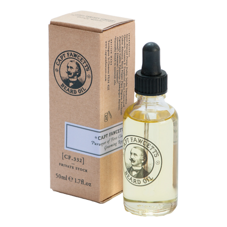 Captain Fawcett's skjeggolje - Private Stock