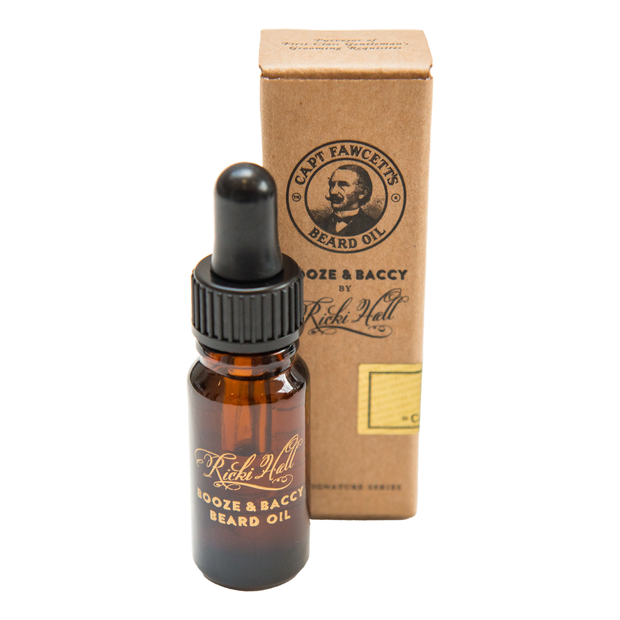 Captain Fawcett's skjeggolje - Ricki Hall Booze & Baccy