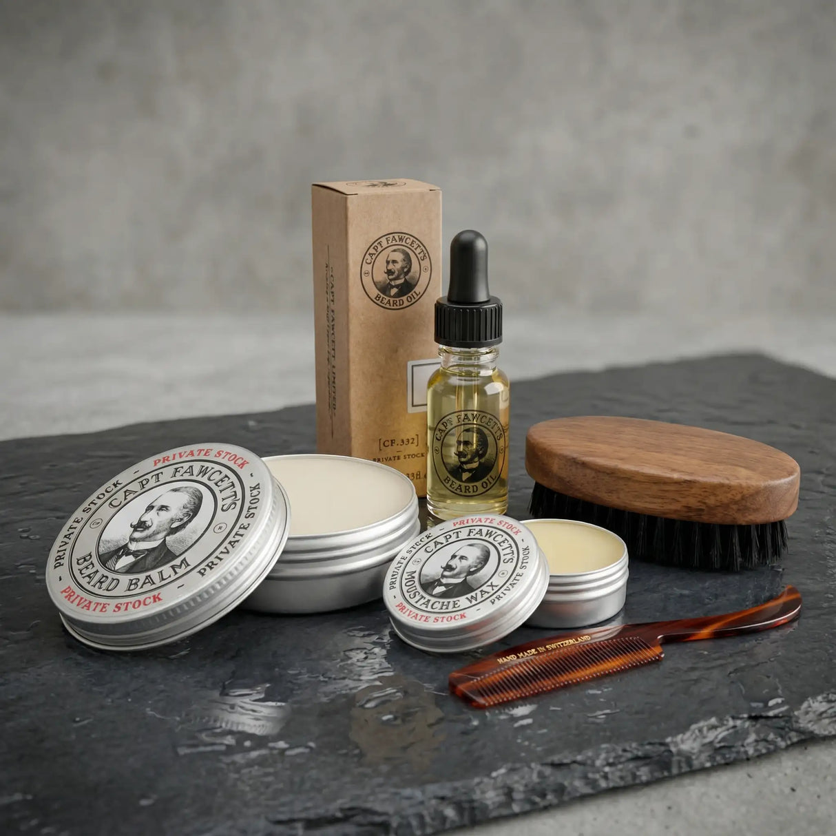 Captain Fawcett skjeggsett